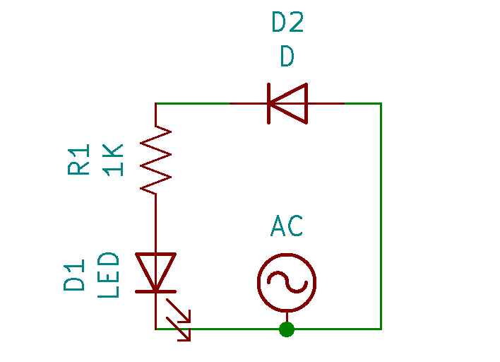 Circuit Schematic on KiCAD