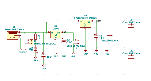 Voltage Regulator Schematic