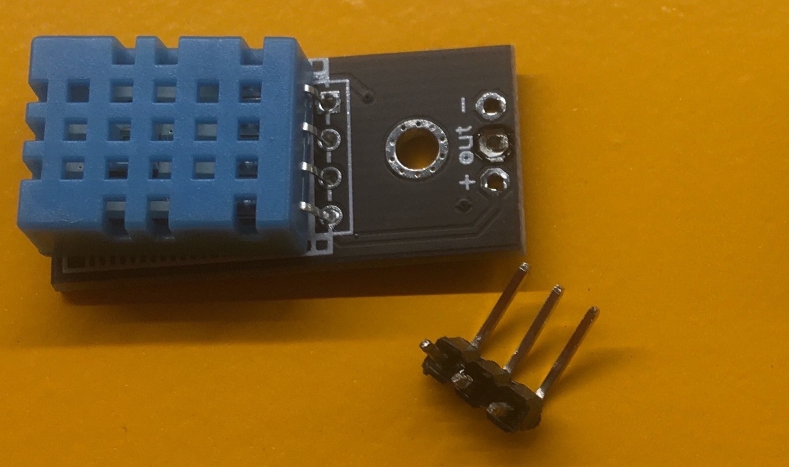 Humidity Sensor with Pins Desoldered
