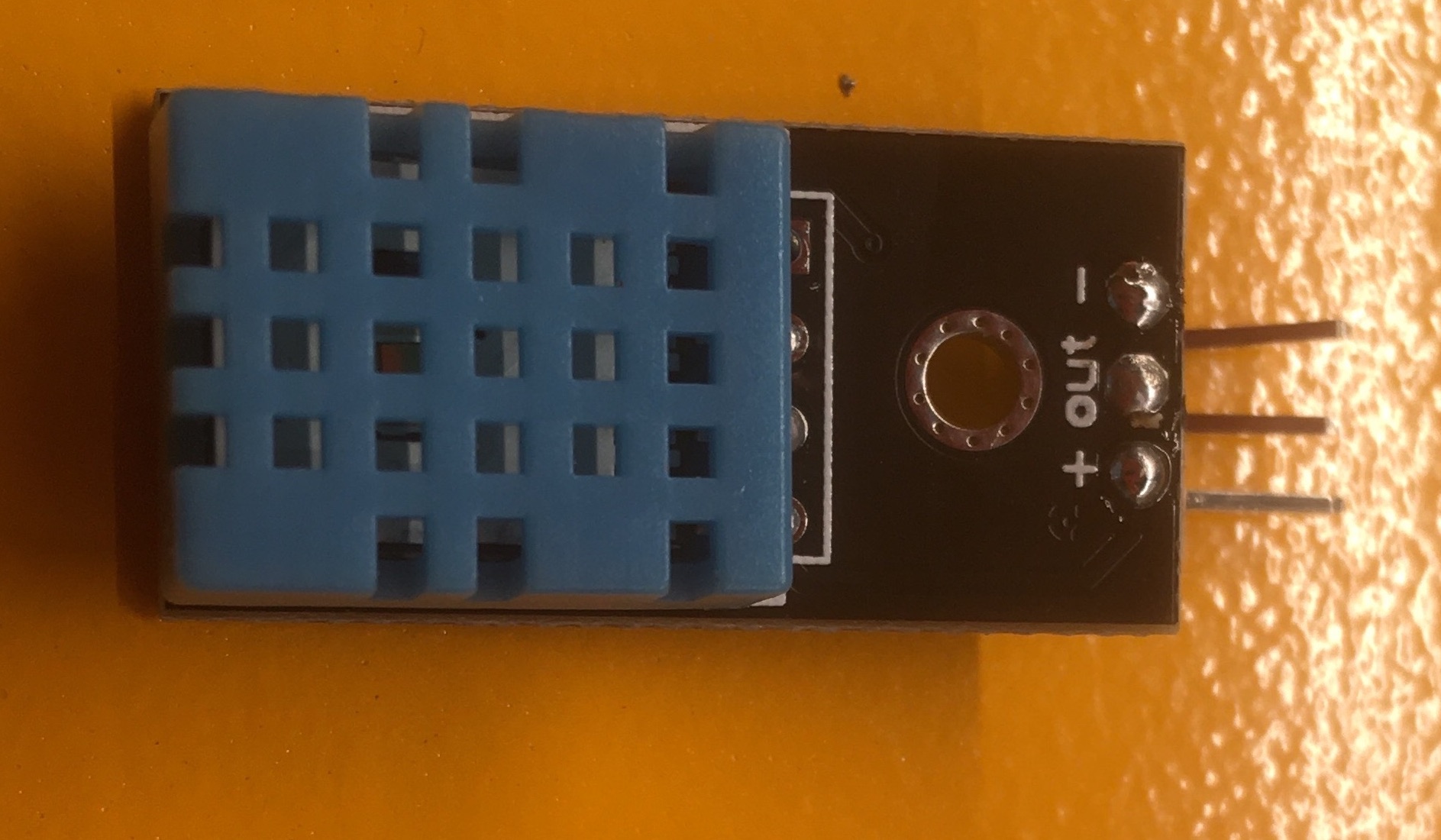 Humidity Sensor with Pins Resoldered