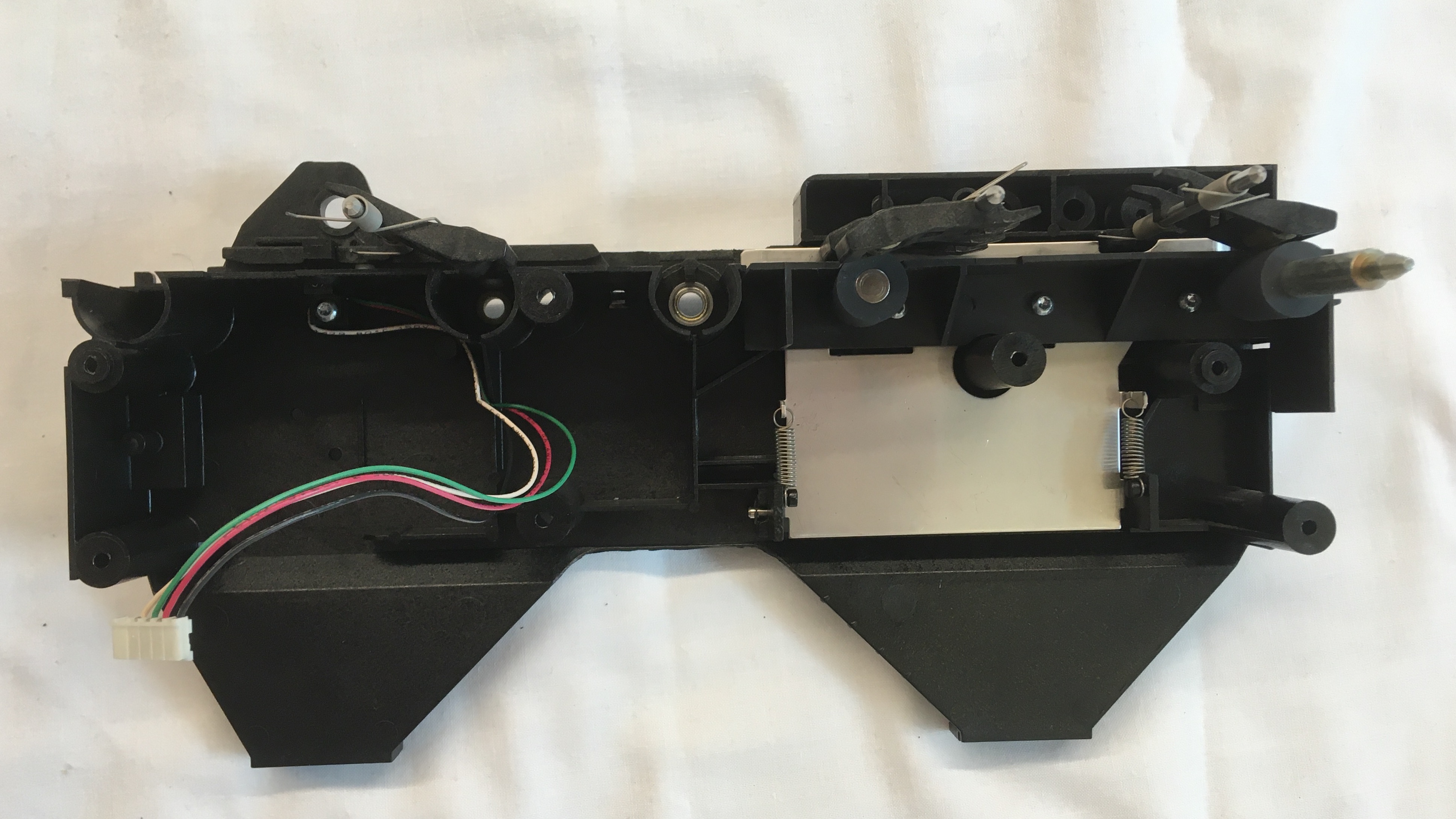 Shaft and Roller Ends Along with Electronic Card Sensing Component