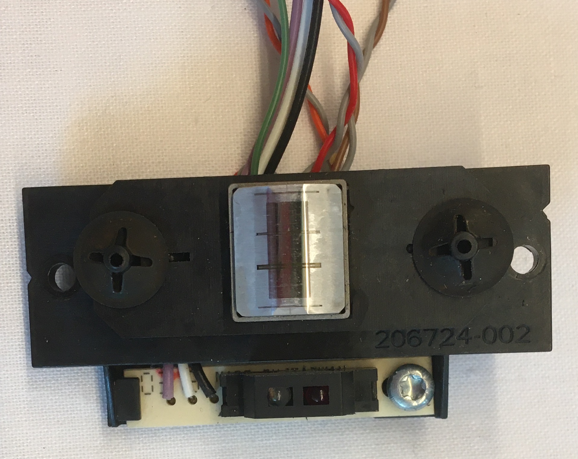 Metal Sensor with Simple PCB with Wires and LEDs