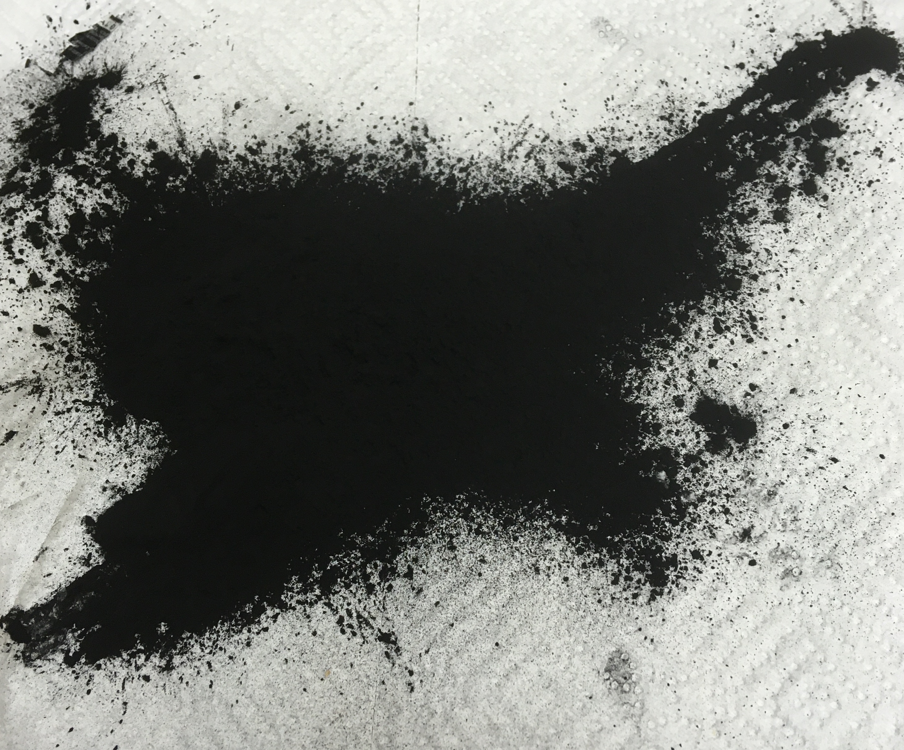 Toner Spread out on Paper Towel